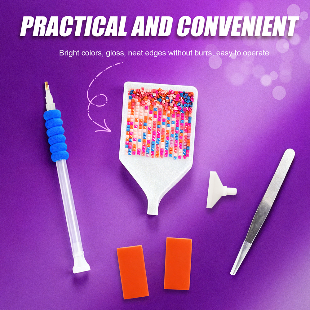 Evershine Full Square Round Di - Resin Art Wall ulasan dan harga