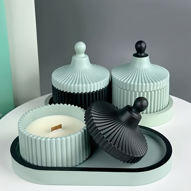 4pcs Silicone Molds Oval Tray  - Resin Art Tray ulasan dan harga