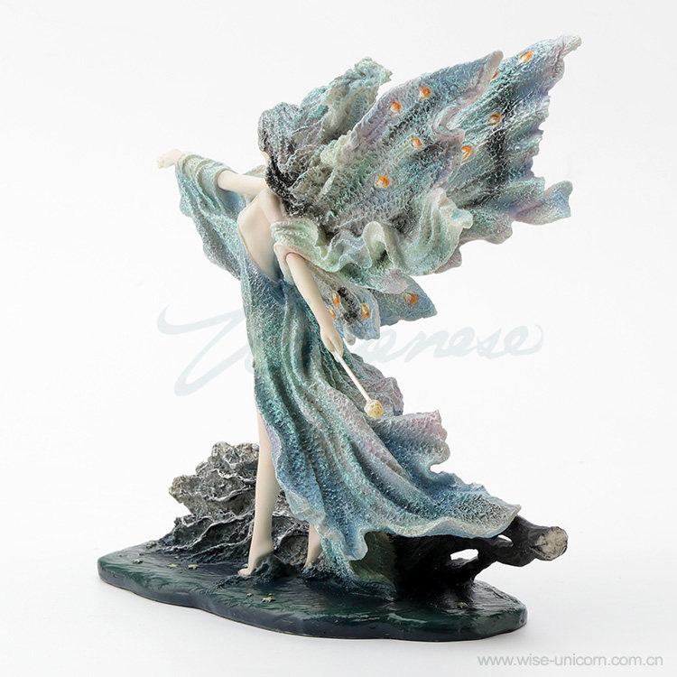 Ethereal Ocean Wave Wing Fairy - Resin Art Wedding Gift ulasan dan harga