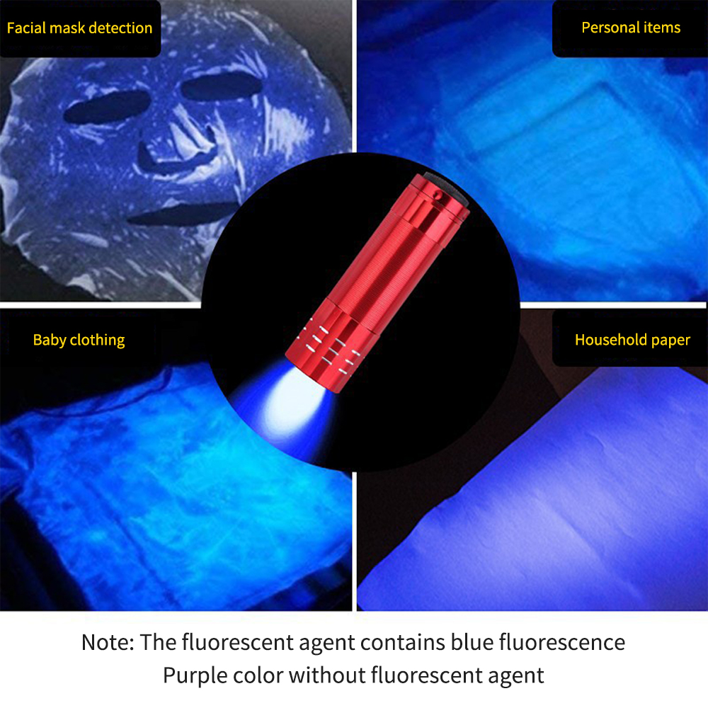 9LED Flashlight  UV Resin Curi - Resin Art Uv Light ulasan dan harga