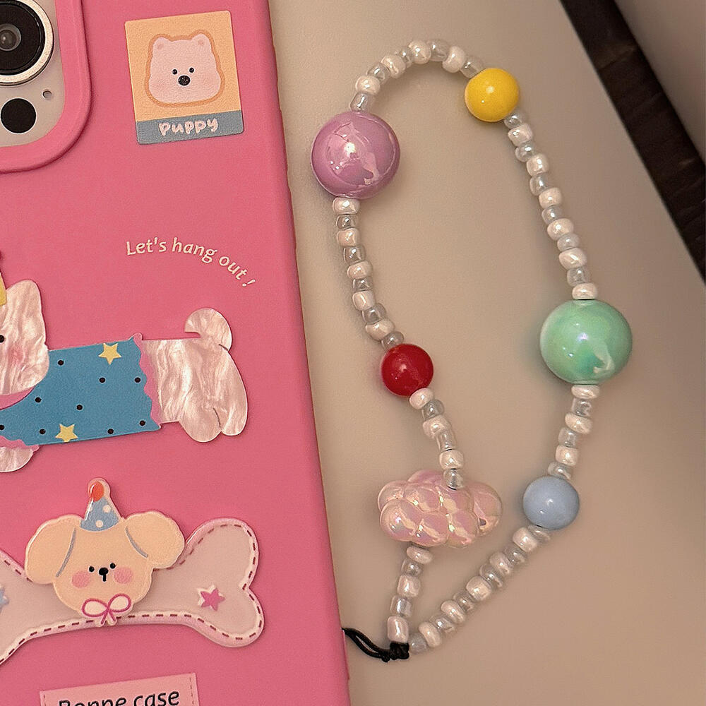 Cute Dog Bear Cheese Pendant M - Resin Art Phone Case ulasan dan harga