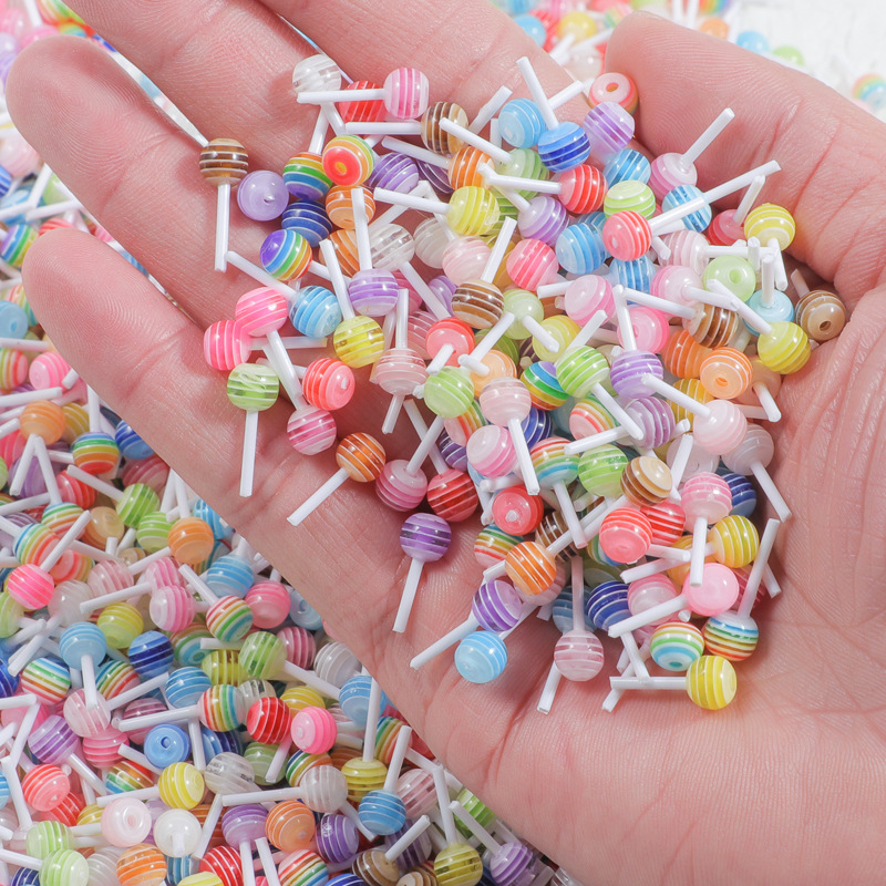 10pcs Resin Simulated Colored  - Resin Art Sticker ulasan dan harga