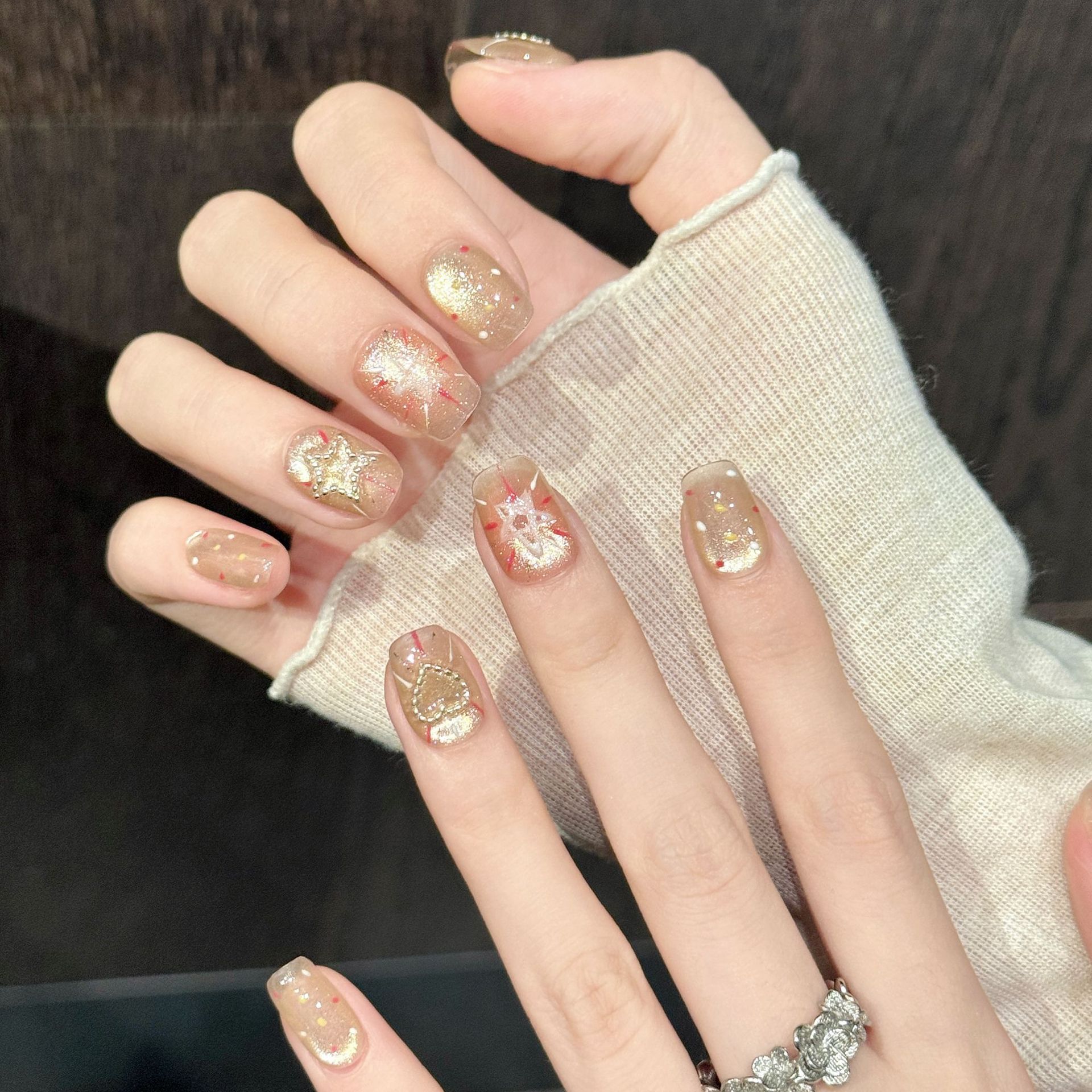 10pcs Handmade Glitter Star Y2 - Resin Art Glitter ulasan dan harga