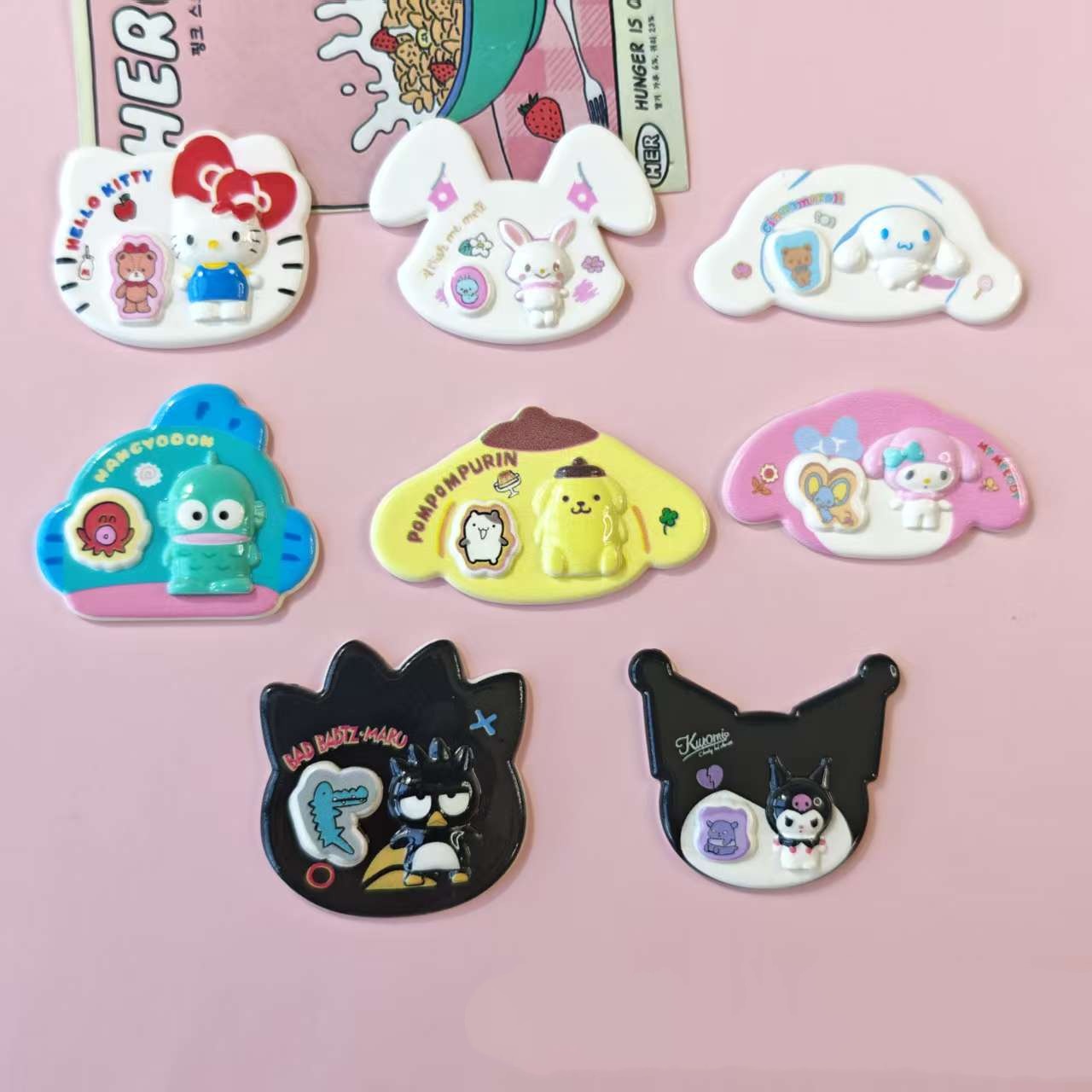 10pcs Cute Character Resin Cab - Resin Art Phone Case ulasan dan harga