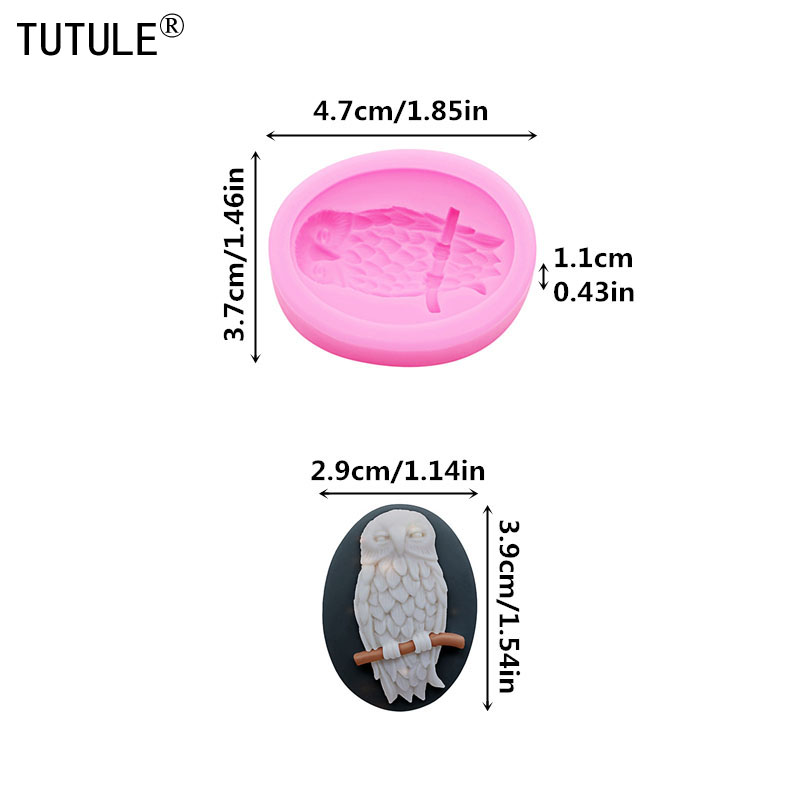 owls resin Clay item of jewelr - Resin Art Clay ulasan dan harga