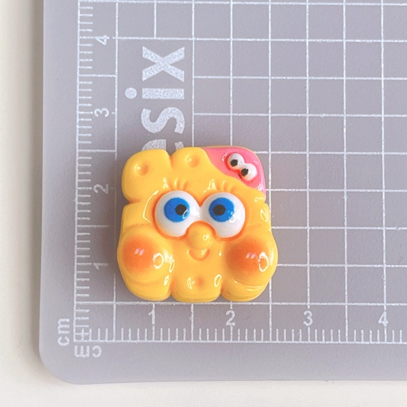 8PCS Kawaii SpongeBob SquarePa - Resin Art Phone Case ulasan dan harga