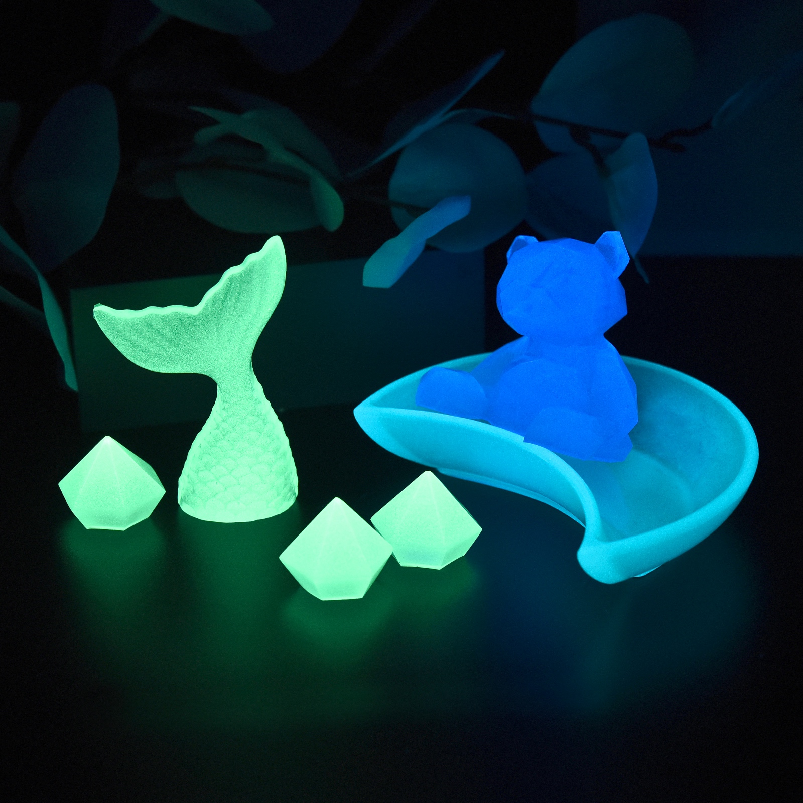 20g Luminous Glitter Powder Ph - Resin Art Glitter ulasan dan harga