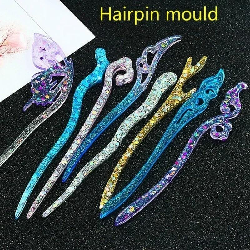 New Transparent Hairpin Silico - Resin Art Box ulasan dan harga