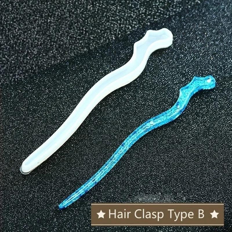 New Transparent Hairpin Silico - Resin Art Box ulasan dan harga