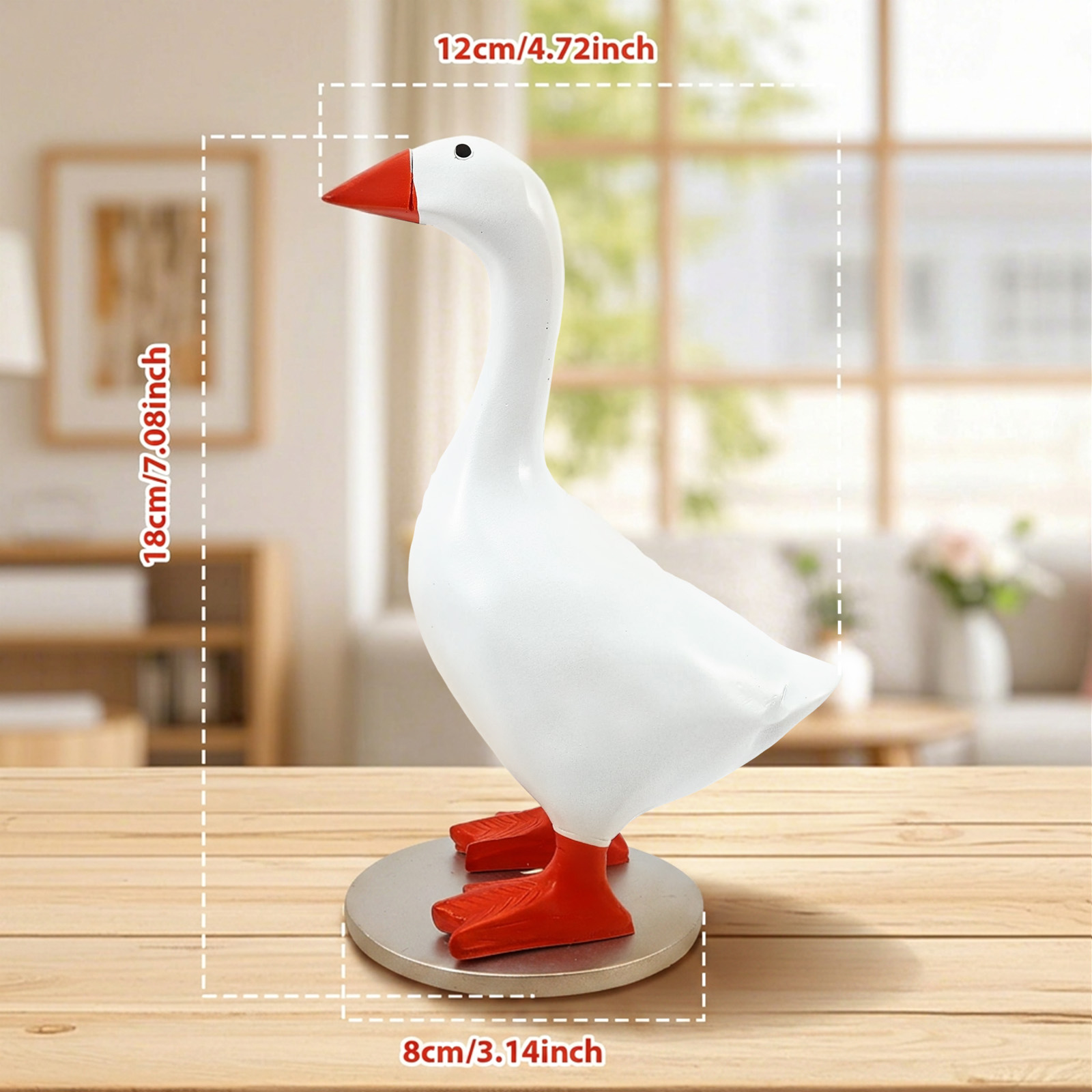1/3 Pcs Magnetic Goose Key Cha - Resin Art A Keychain ulasan dan harga