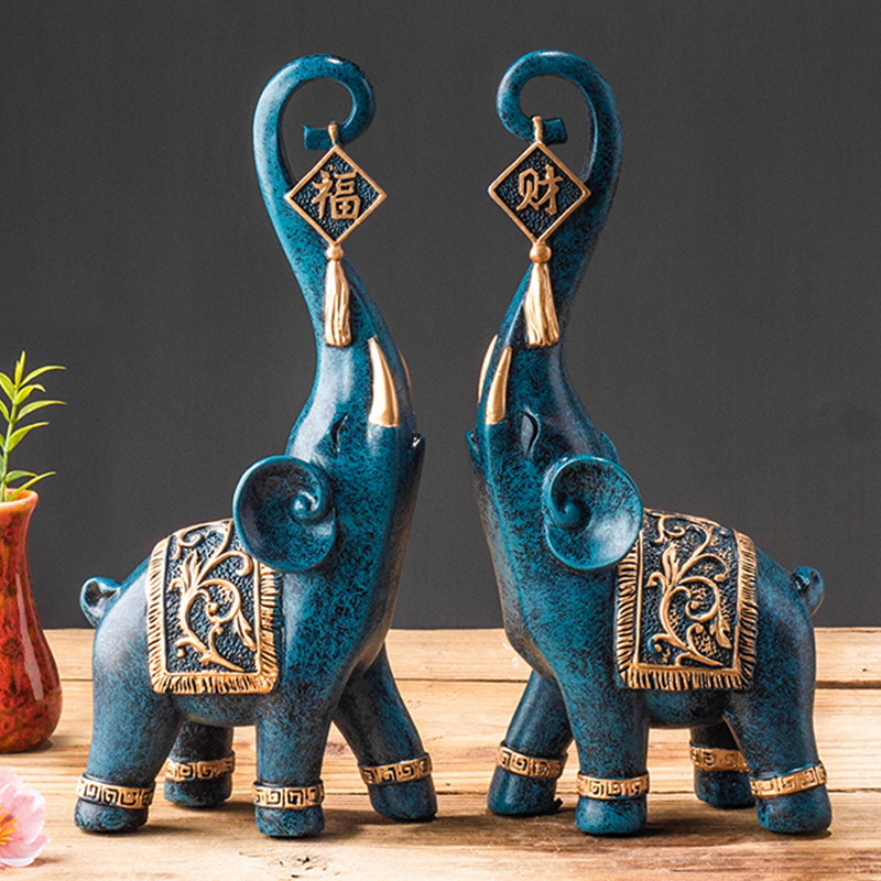 One Pair Chinese Style Lucky W - Resin Art Wedding Gift ulasan dan harga