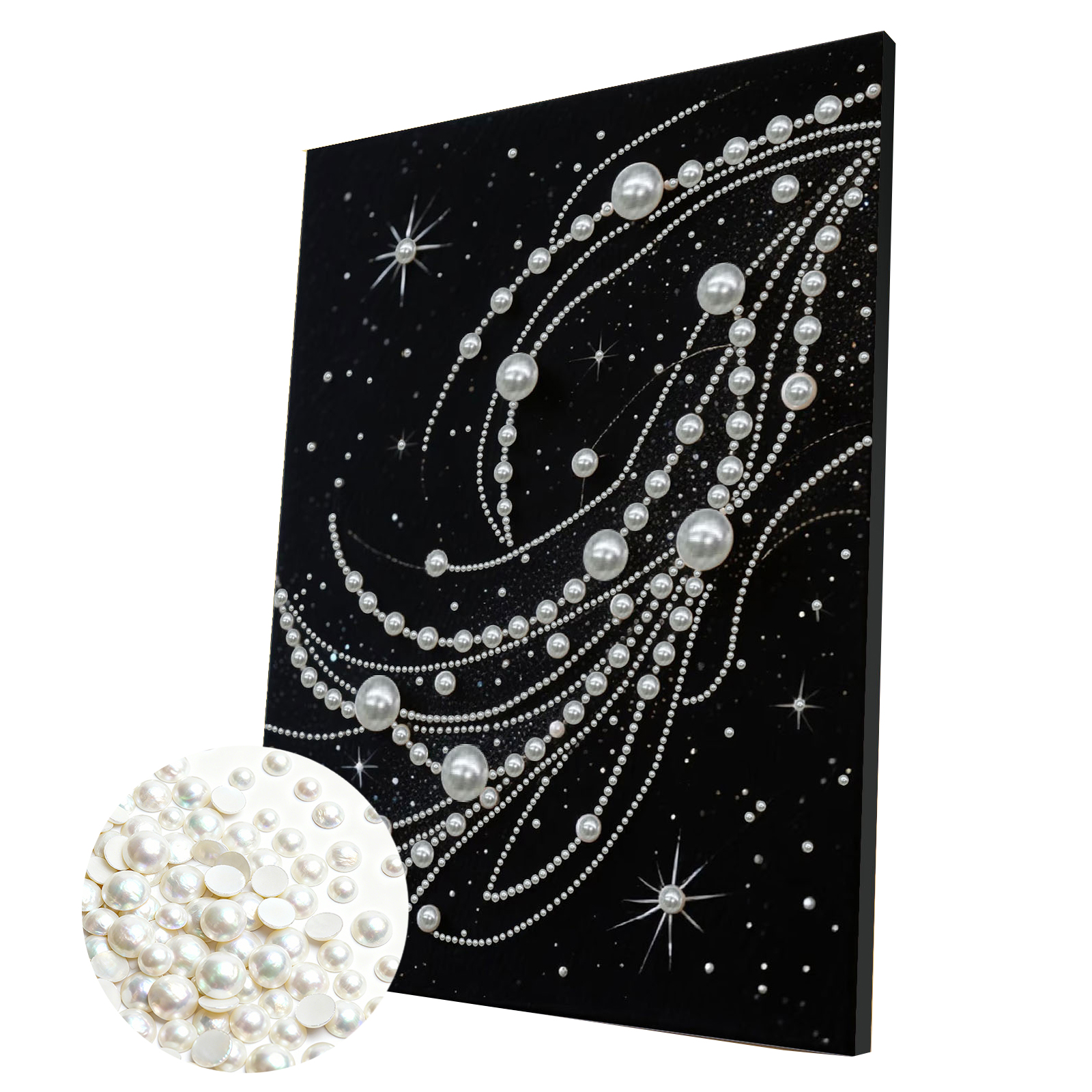 DIY Pearl Diamond Dots Paintin - Resin Art Ideas With Pictures ulasan dan harga