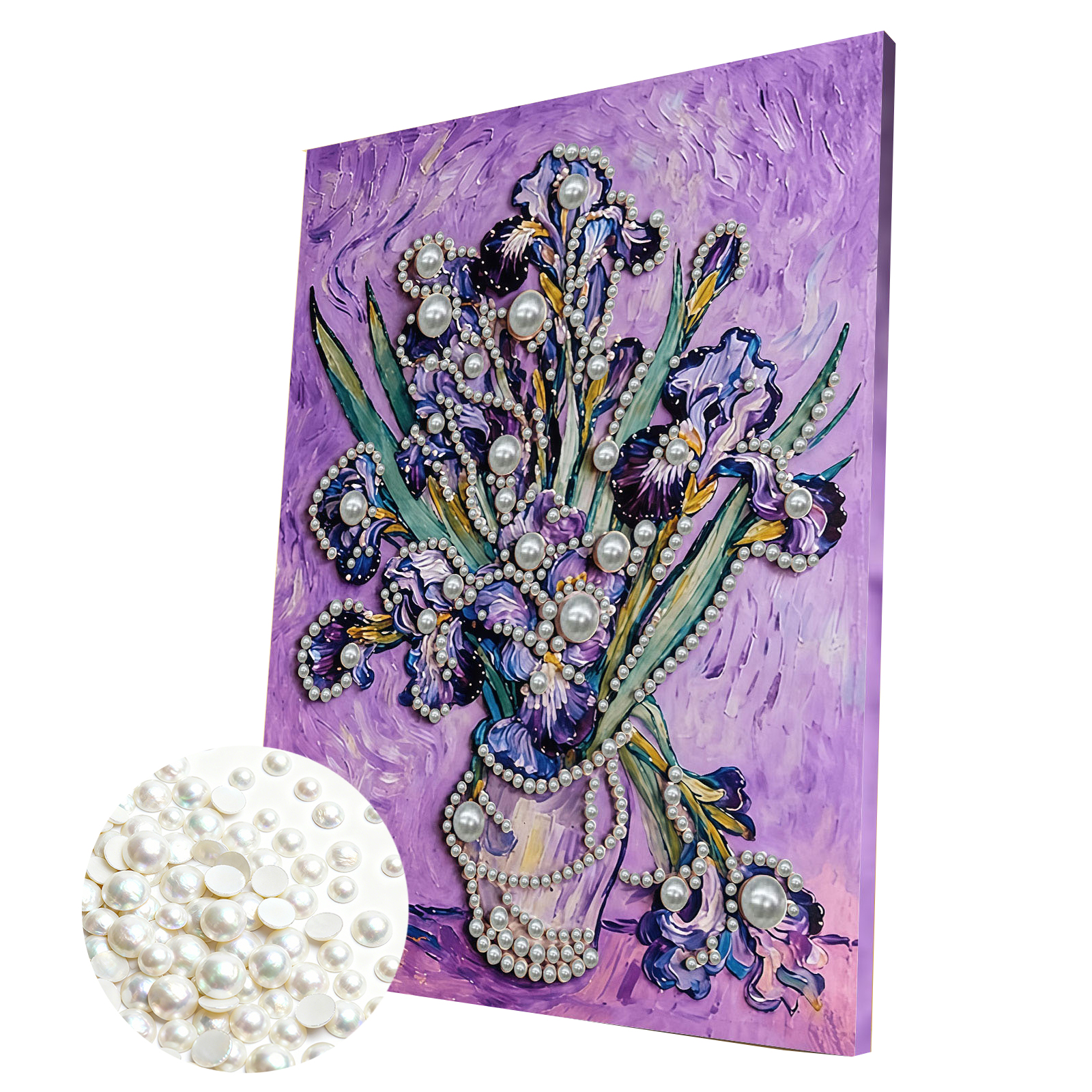 DIY Pearl Diamond Dots Paintin - Resin Art Ideas With Pictures ulasan dan harga