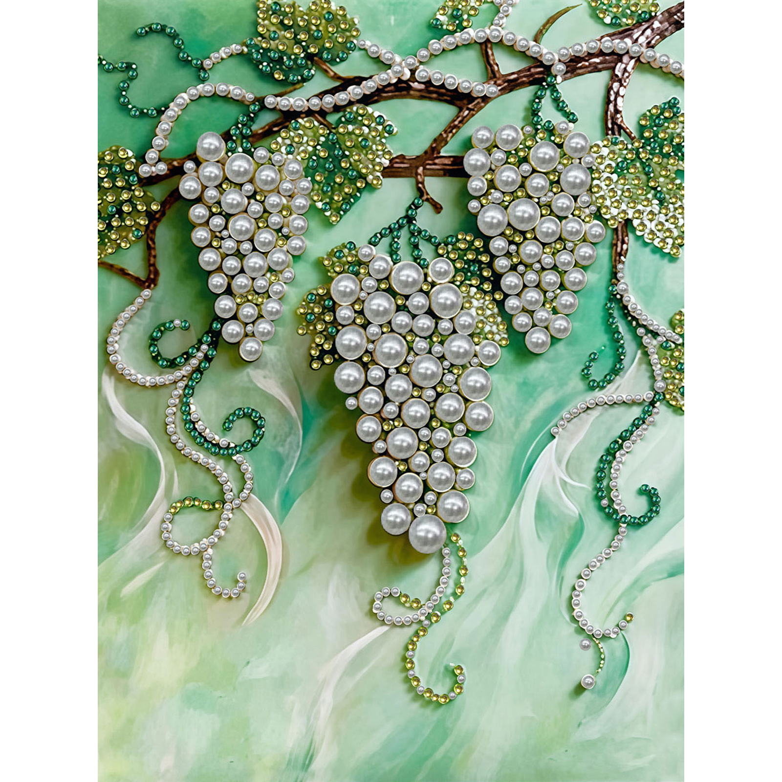 DIY Pearl Diamond Dots Paintin - Resin Art Ideas With Pictures ulasan dan harga