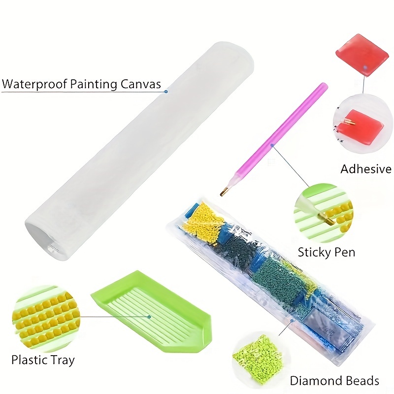 Flower Pattern DIY Diamond Art - Resin Art Frame ulasan dan harga