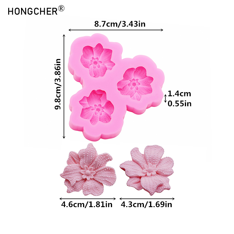 Polka Dot Floral Rose Silicone - Resin Art Phone Case ulasan dan harga