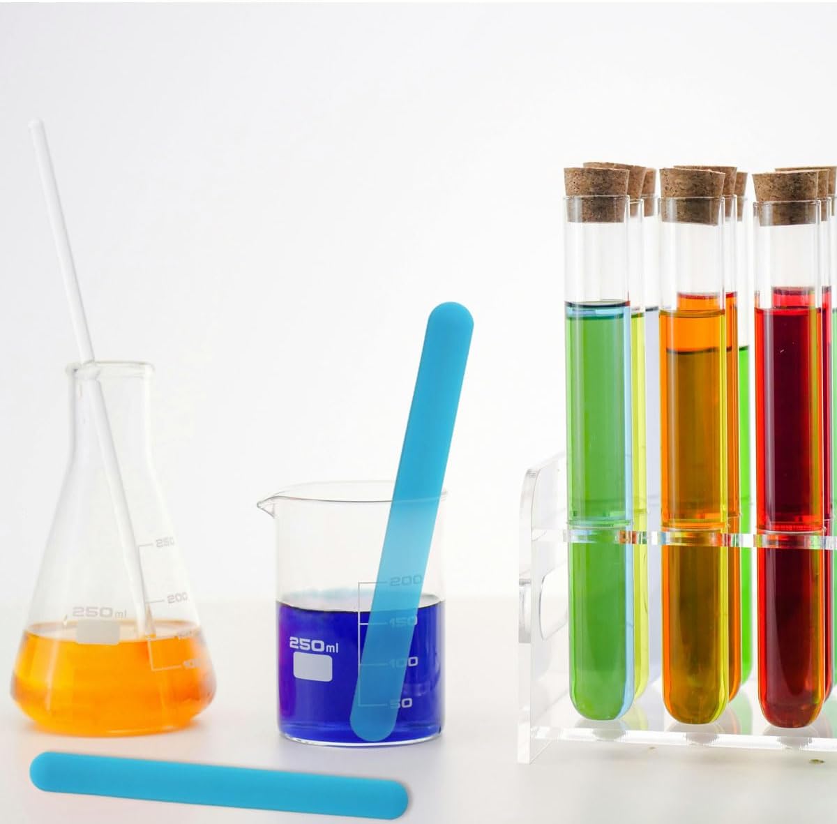 4PCS Silicone Stir Sticks, Reu - Resin Art Glitter ulasan dan harga