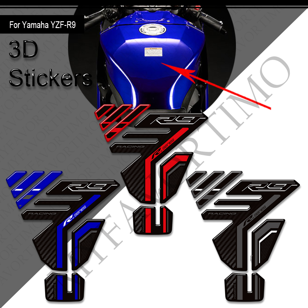 YZFR9 2025 Motorcycle Fuel Tan - Resin Art Sticker ulasan dan harga