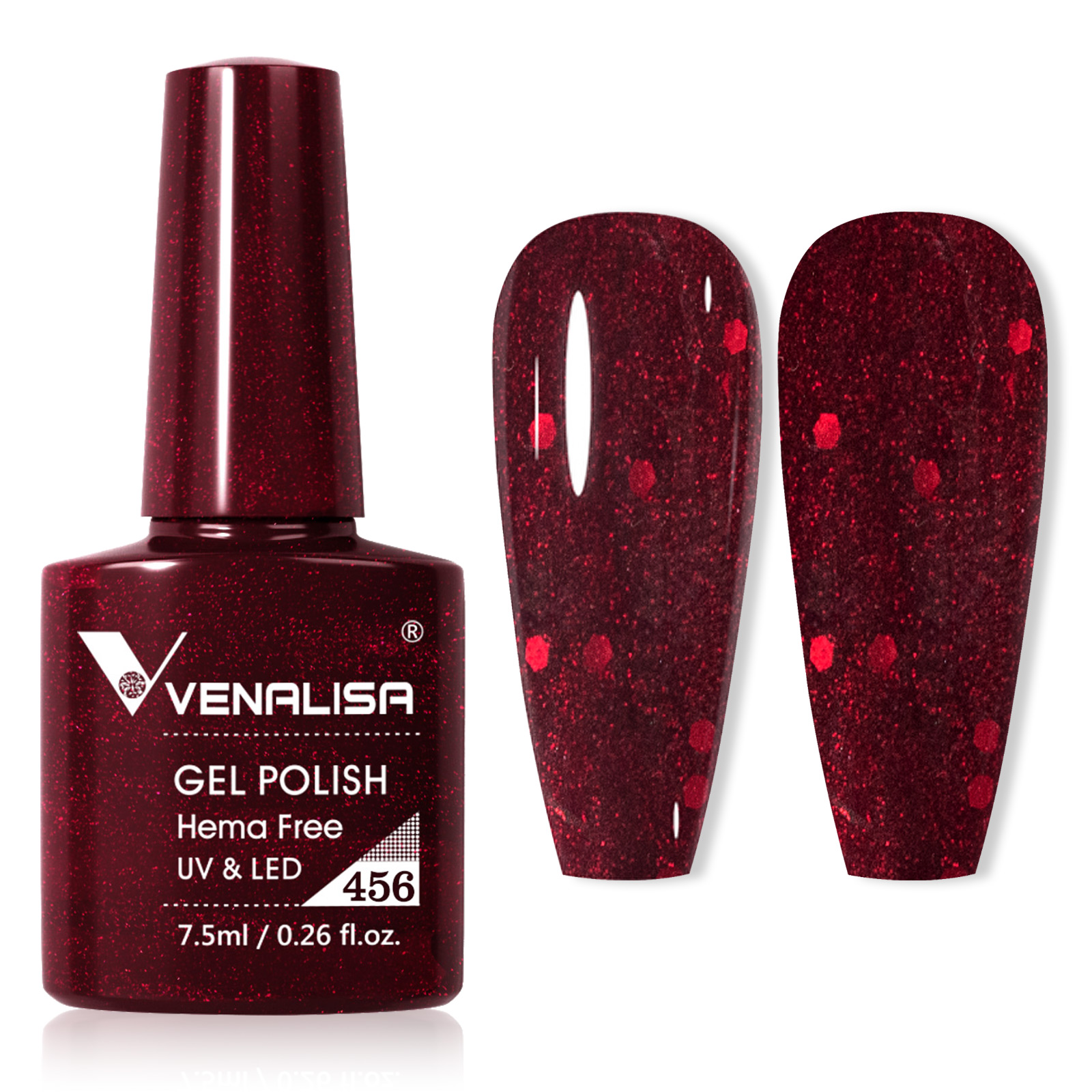 VENALISA Nail Gel Polish 7.5ml - Resin Art Uv Light ulasan dan harga