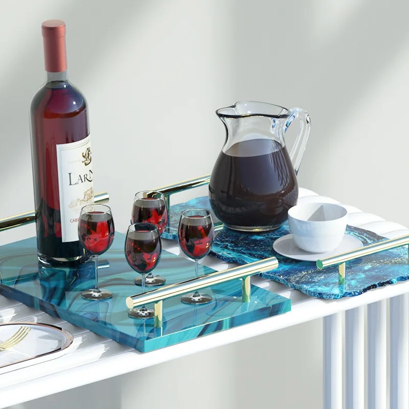Tray Epoxy Resin Silicone Mold - Resin Art Tray ulasan dan harga