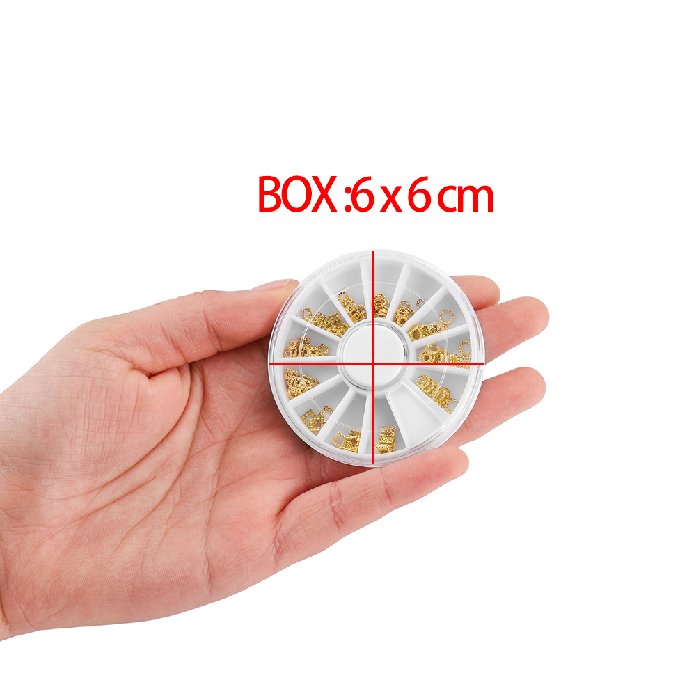 1Box Gold Nail Art Glitter Met - Resin Art Frame ulasan dan harga