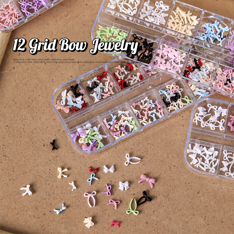 12 Grid Multiple Colors Bowkno - Resin Art Diy ulasan dan harga