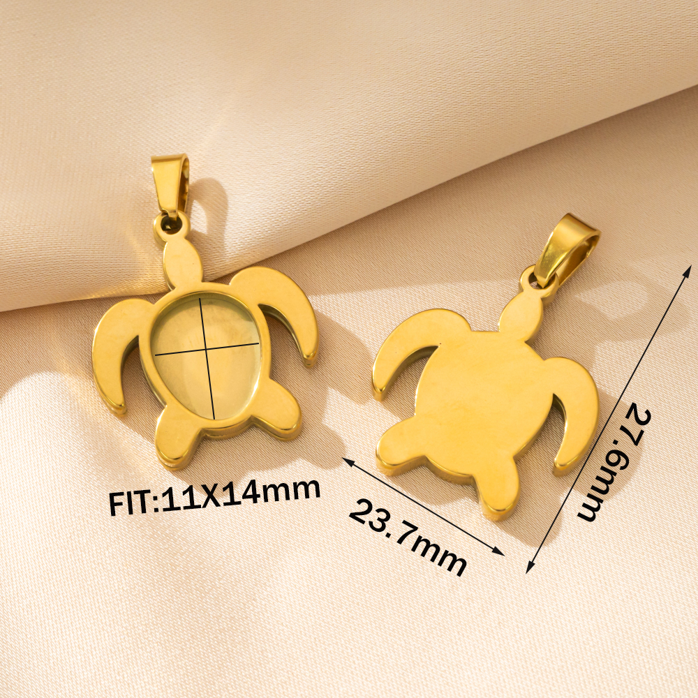 5pcs Stainless Steel Turtle Pe - Resin Art Box ulasan dan harga