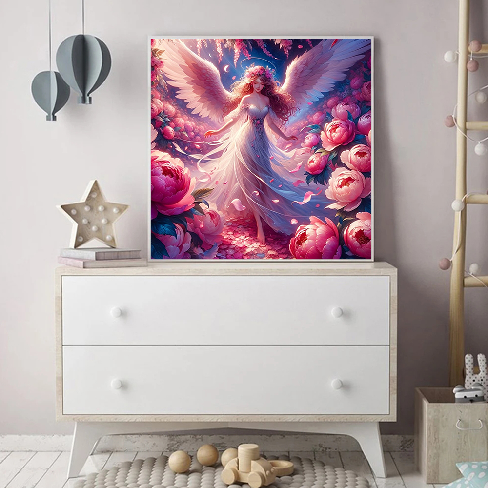 Momoart Diamond Mosaic Girl Po - Resin Art Rose ulasan dan harga
