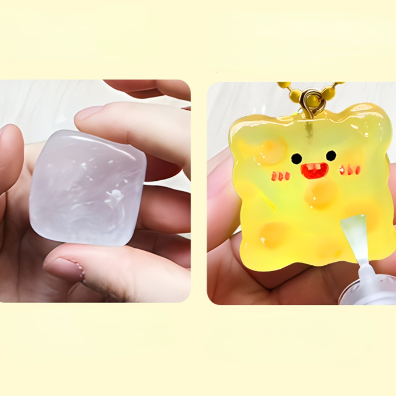 0.5/1KG Free Resin Handmade Di - Resin Art Clay ulasan dan harga