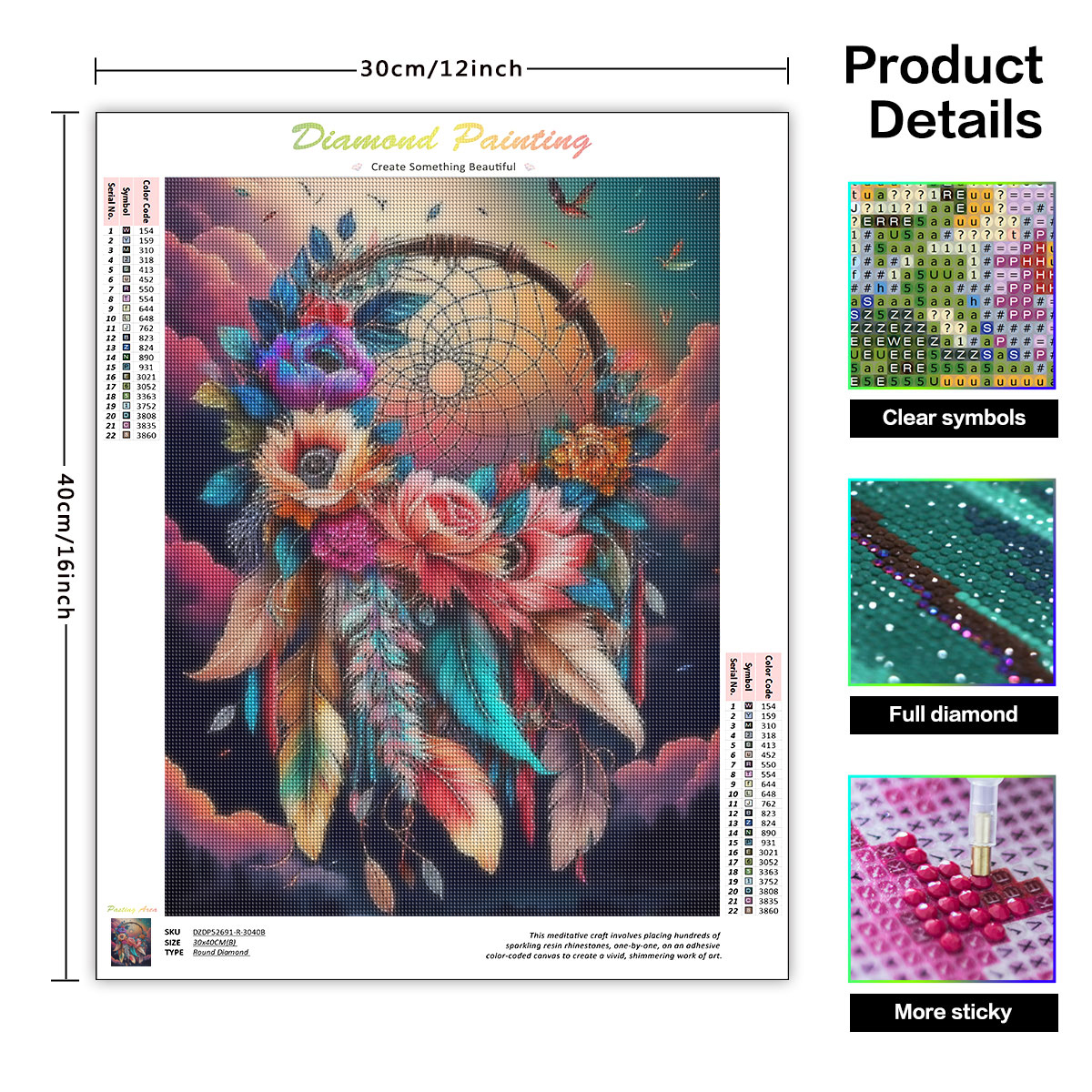 Frameless, Diamond Painting Dr - Resin Art Rose ulasan dan harga