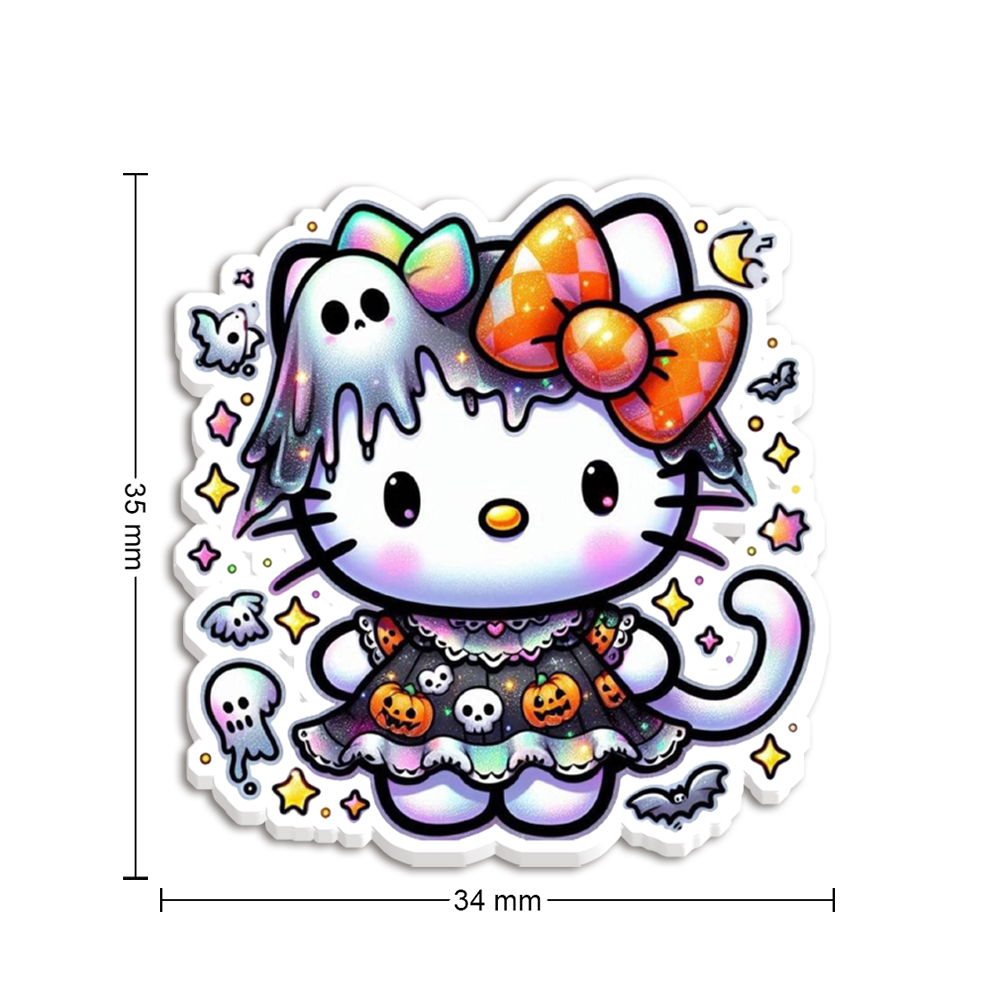 10pcs/lot Sanr Halloween Hello - Resin Art Glitter ulasan dan harga