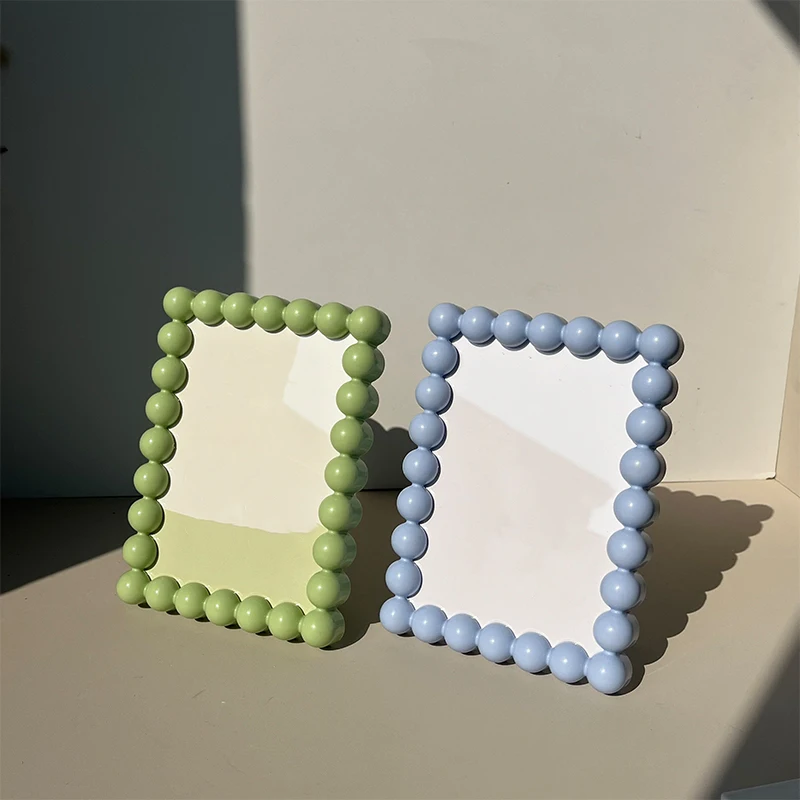 Cute Plastic Beaded Edge Photo - Resin Art Frame ulasan dan harga