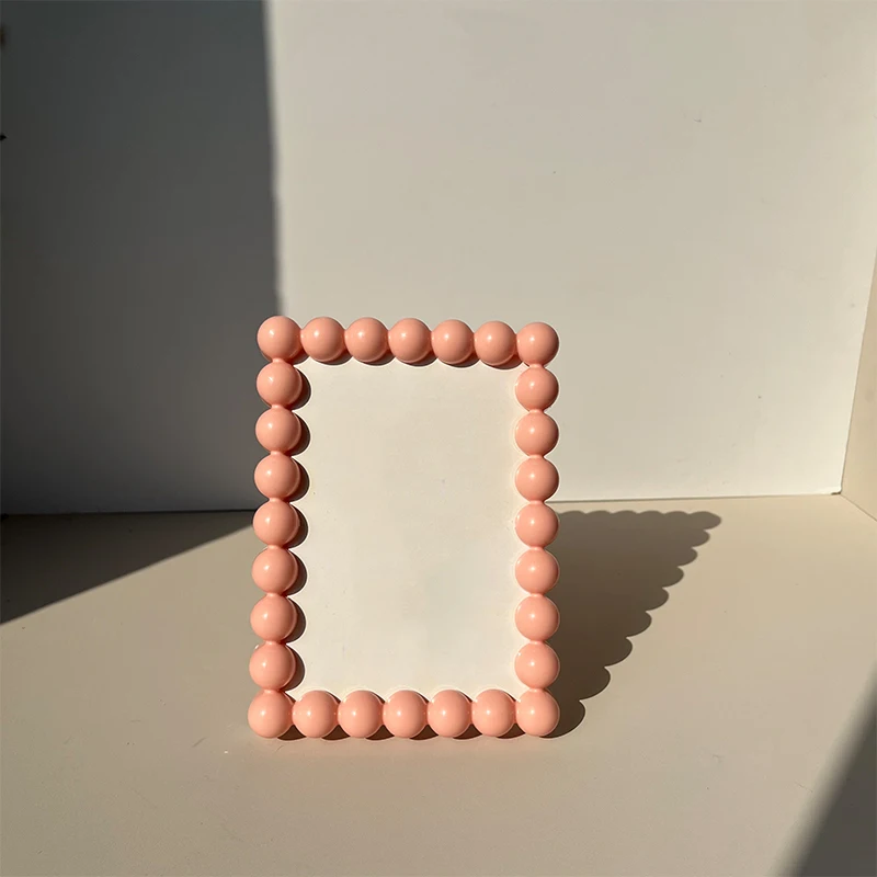 Cute Plastic Beaded Edge Photo - Resin Art Frame ulasan dan harga