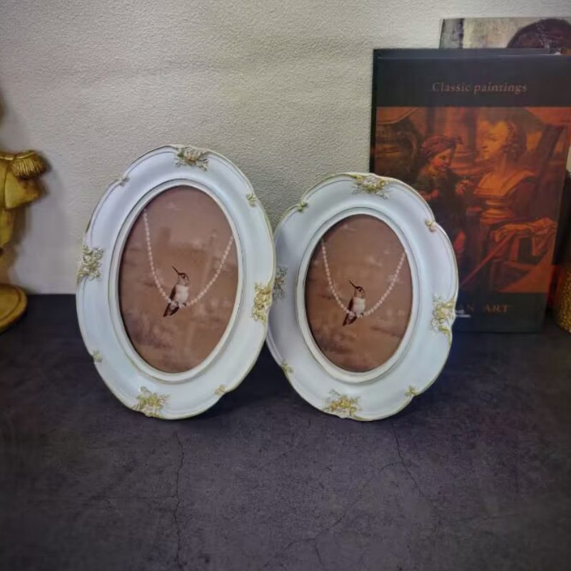 French Vintage Wall Photo Fram - Resin Art Frame ulasan dan harga