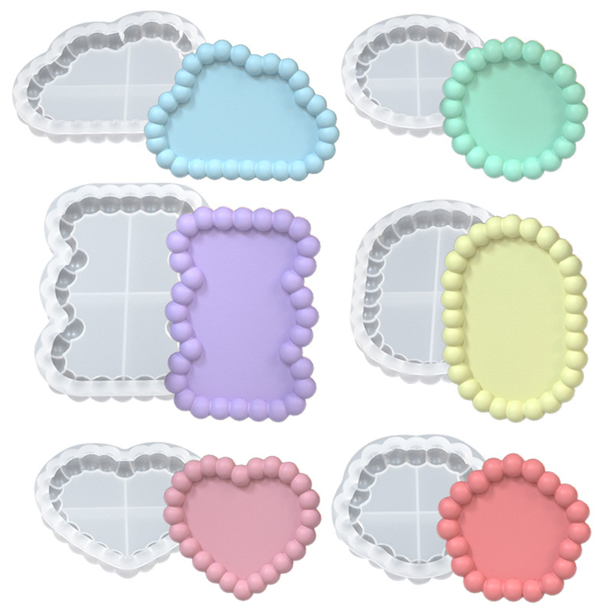 Bubble Tray Silicone Mold DIY  - Resin Art Tray ulasan dan harga