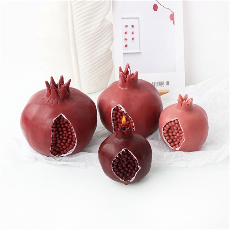 Pomegranate Candle Silicone Mo - Resin Art Clay ulasan dan harga