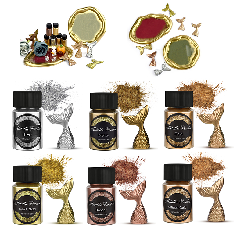 20ml/Bottle Metallic Glitter P - Pearl Powder Resin ulasan dan harga