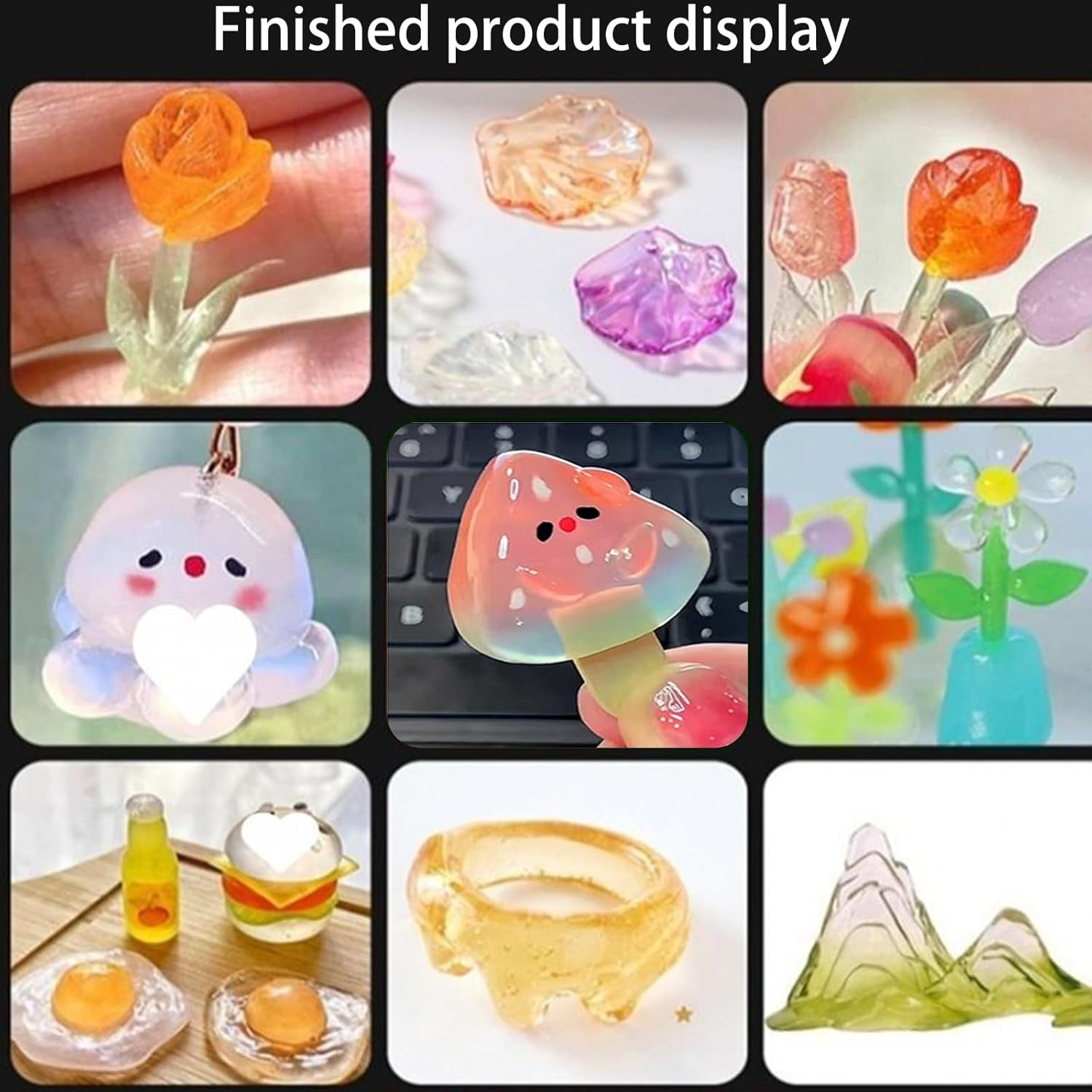 UV Clay Clear Polymer Resin fo - Resin Art Clay ulasan dan harga